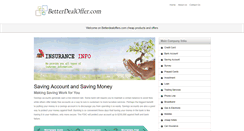 Desktop Screenshot of betterdealoffer.com